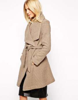 Oasis Check Coat